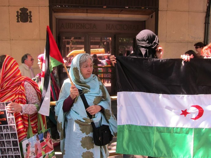 Activistas Pro Saharauis Ante La Audiencia Nacional