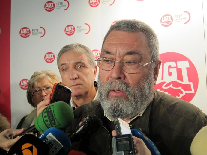 El Secretario General De UGT, Cándido Méndez