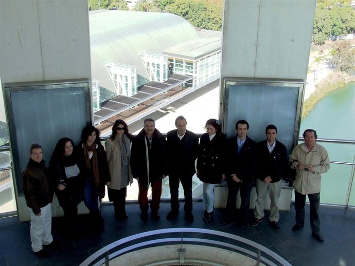 Vázquez Consuegra Guía Una Visita De COAS Al Pabellón De La Navegación