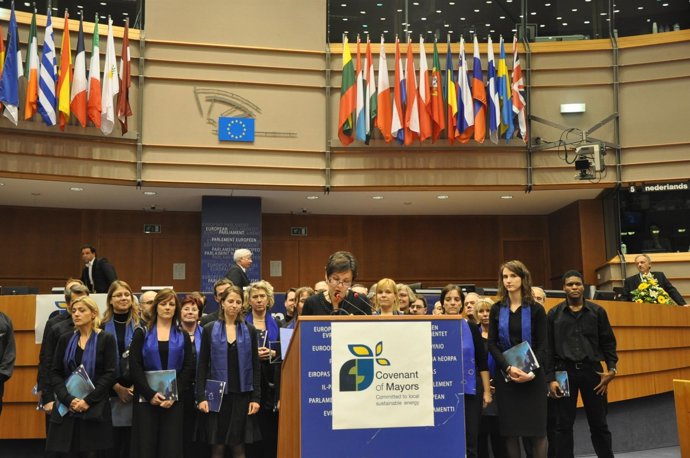 Carmen Moriyón En Bruselas