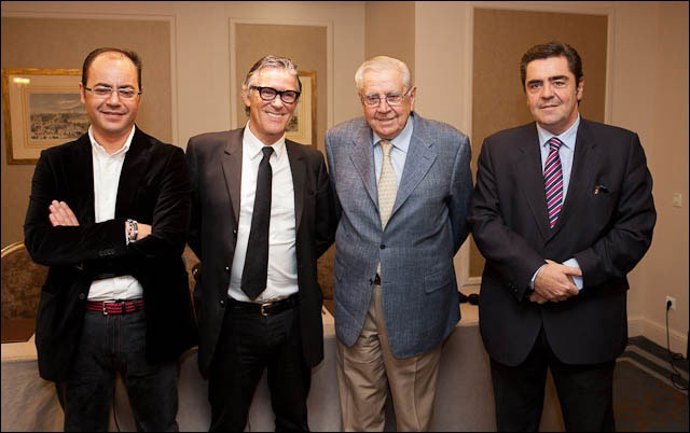 Toño "Matilla", Simón Casas, José Antonio Martínez Uranga Y Manuel Martínez Eric