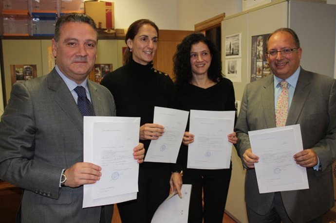 De Izquierda A Derecha, Prada, Miguélez, Fernández Y Franco