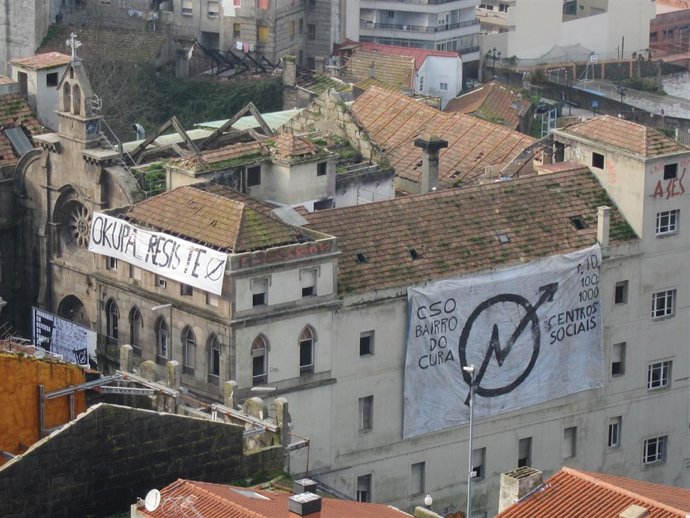 Vigo Foto Asilo Okupado
