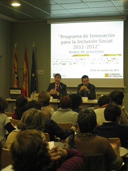 Peña Y Escario En La Jornada Sobre Proyectos Sociales Y ONG