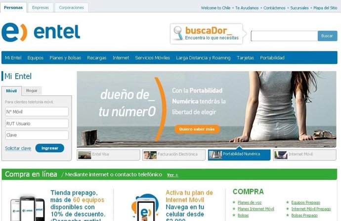 Página Web De Eentel