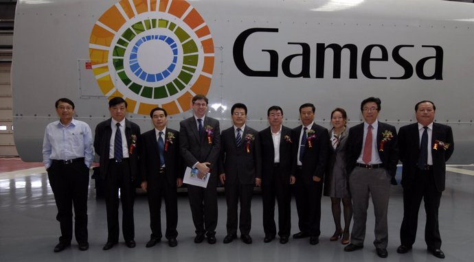 Gamesa Inaugura Su Quinta Planta En China