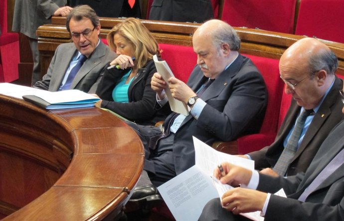 Artur Mas, Joana Ortega, Andreu Mas-Colell Y Boi Ruiz