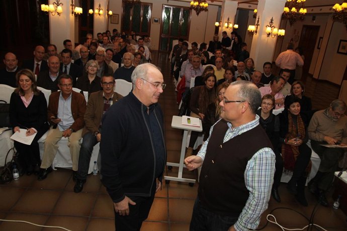 Luis Alameda (I) Y Justo Bienvenido Novella