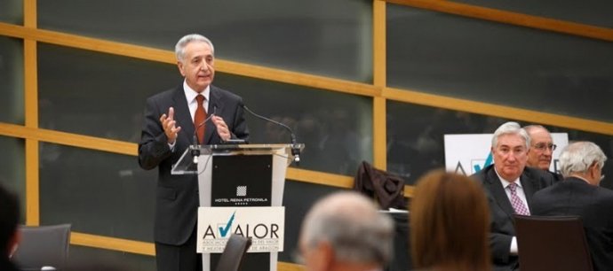 Modesto Lobón, En El Aniversario De AVALOR 