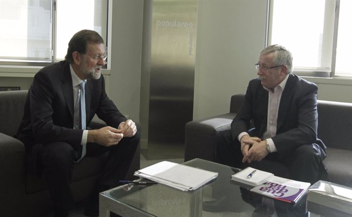 Rajoy Y Toxo En Génova