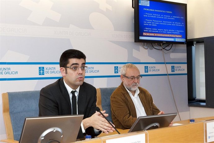 O director xeral de Innovación e Xestión da Saúde Pública da Consellería de Sani