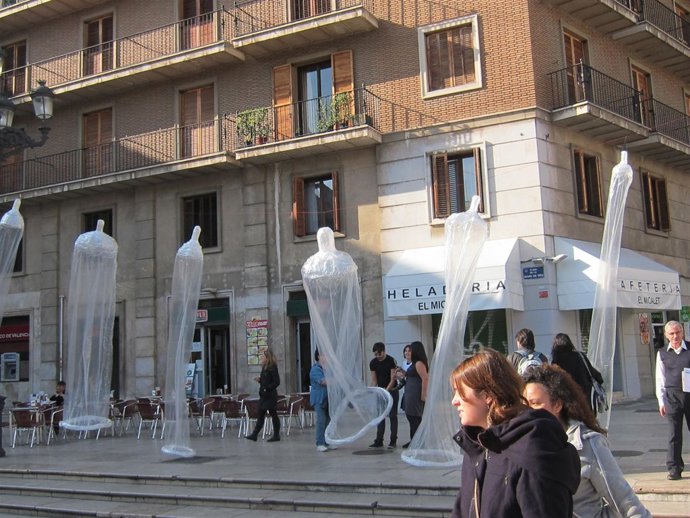 Perfomance Por La Lucha Contra El Sida