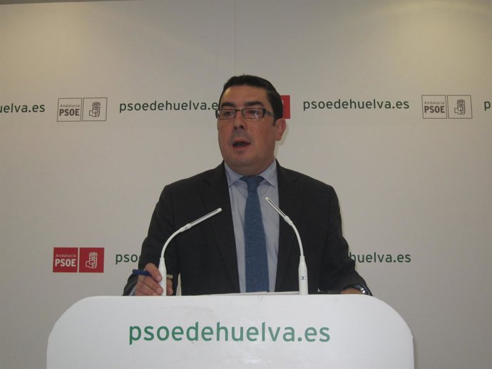 El Secretario De Política Municipal Del PSOE De Huelva, Manuel Domínguez.
