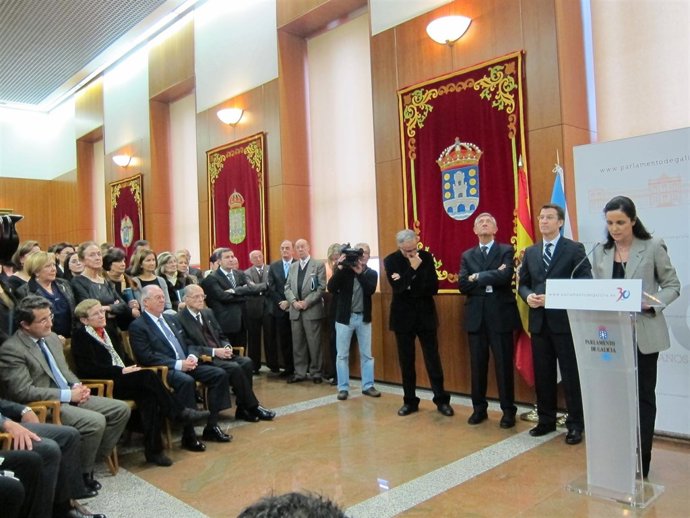 Acto Institucional De Tributo A Los Diputados En La Cámara Gallega