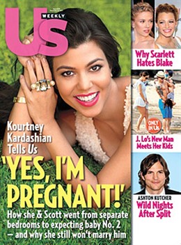 Portada 'Us Weekly' Con Kourtney Kardashian En Portada