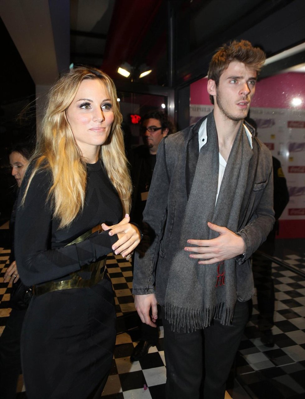 Edurne Y David De Gea En Barcelona