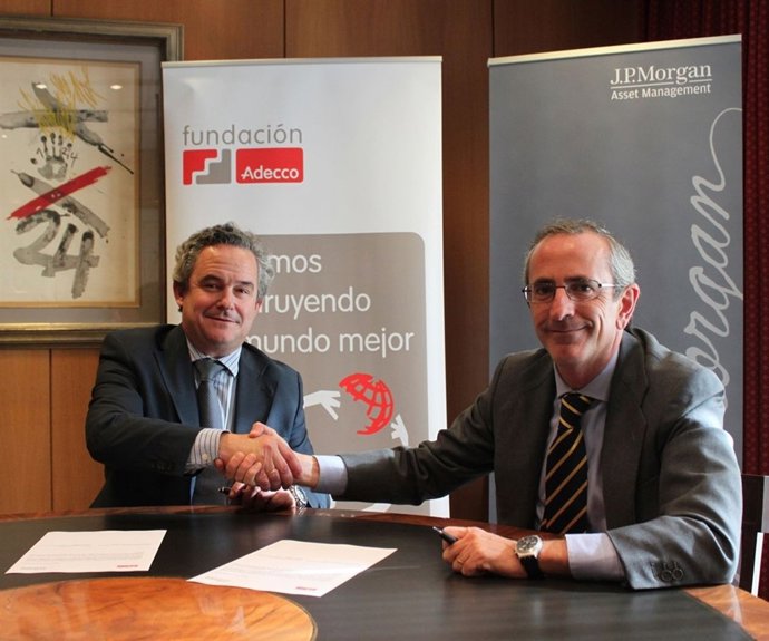 Acuerdo J.P. Morgan Asset Management  Y Fundación Adecco