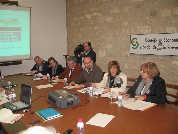 Gálvez En La Presentación De Presupuestos Al CES Hoy