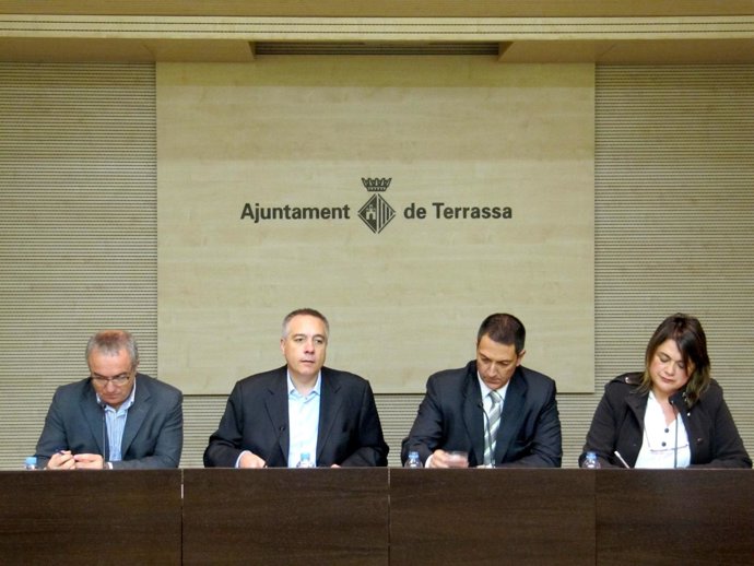 Rueda De Prensa Del Alcalde De Terrassa P.Navarro