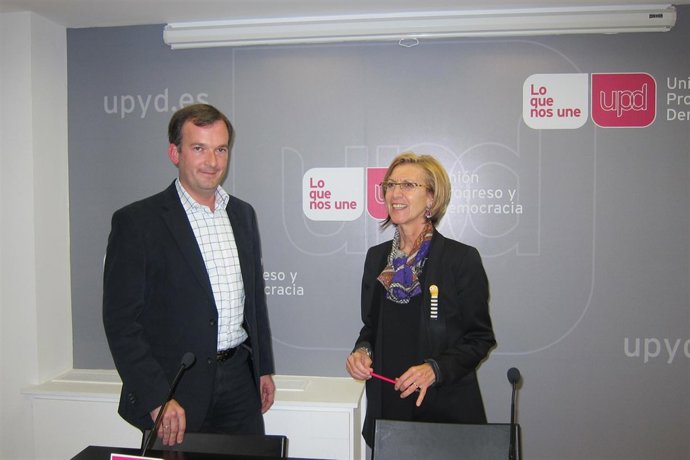 Rosa Díez Encara Las Elecciones Andaluzas.