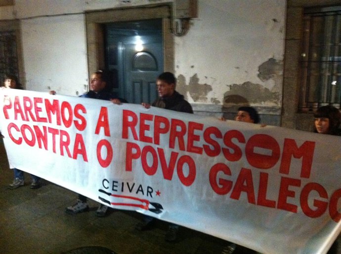 Manifestación Independentista, En Santiago De Compostela