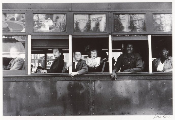 Fotografía De Robert Frank (Tranvia Nueva Orleans 1955-56)