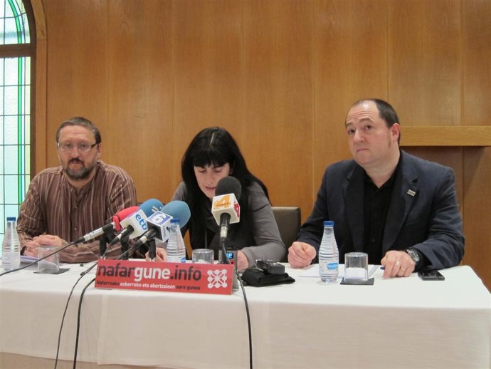 Txelui Moreno, Alicia Iribarren Y Pernando Barrena, De La Izquierda Abertzale.