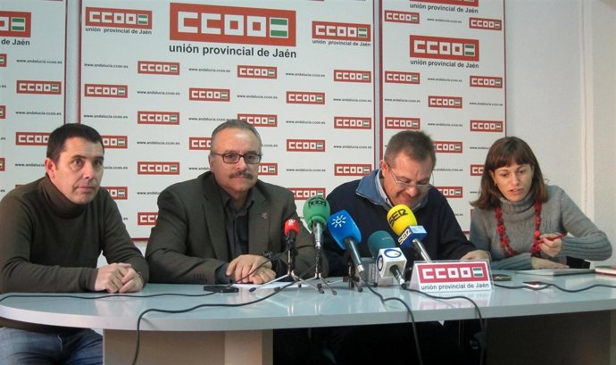 Chinchilla, Moral, Perianes Y Martínez En La Rueda De Prensa.