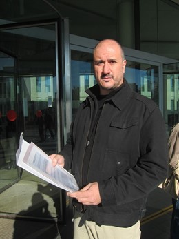 El Candidato De Pacma Por Barcelona, Toni Valle, En La Ciudad De La Justicia