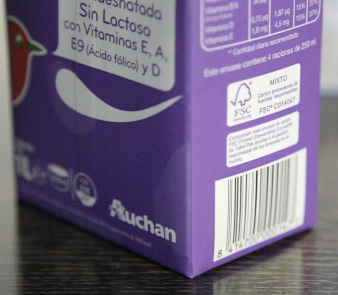 Auchan Envase Sello FSC