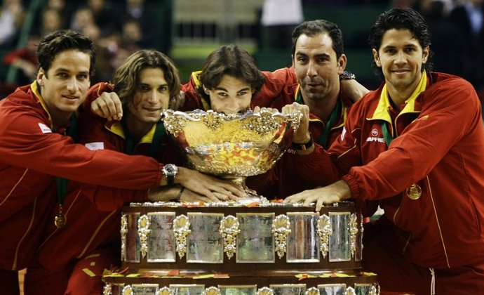 Feliciano, Ferrer, Nadal, Costa Y Verdasco
