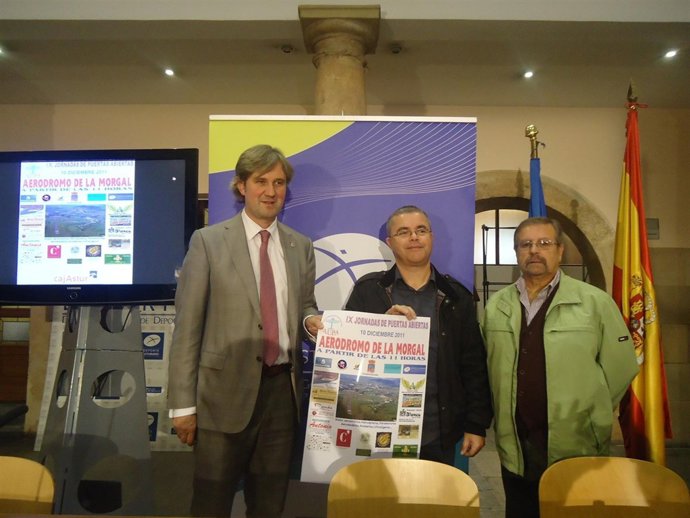 Presentación Jornadas Puertas Abiertas Aeródromo Morgal