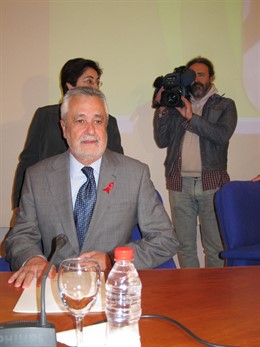 El Presidente Andaluz, José Antonio Griñán