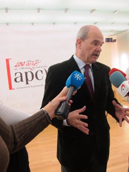 El Presidente Federal Del PSOE, Manuel Chaves