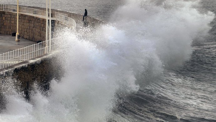 Viento, olas en España