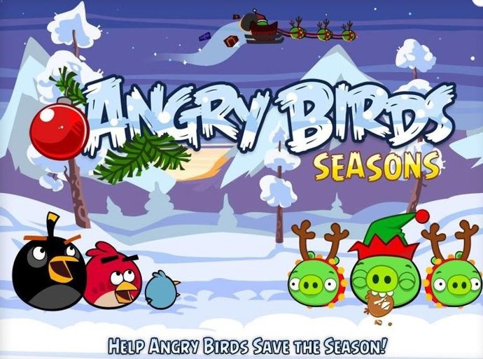 Angry Birds Seasons De Navidad Por Rovio 