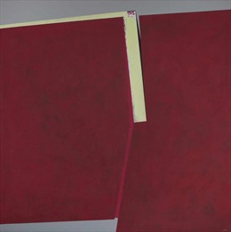 Obra 'Gran Hendidura Magenta' De Silvia Lerín.