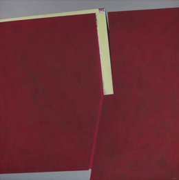 Obra 'Gran Hendidura Magenta' De Silvia Lerín.