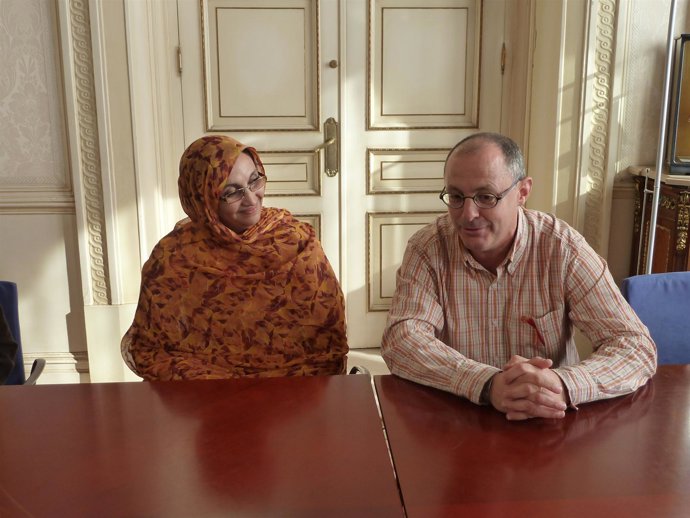 Aminatou Haidar Y Juan Karlos Izagirre