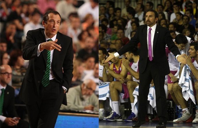 Montaje De Salva Maldonado Y Joan Plaza (Baloncesto)