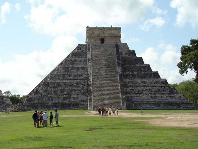 Castillo Chichén Itzá, Mexico