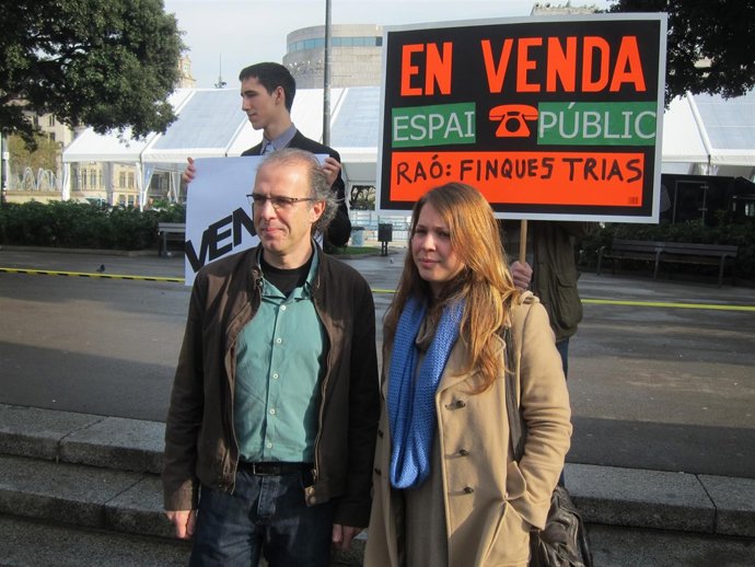 Ricard Gomà Y Janet Sanz, Concejales De ICV-Euia En Barcelona