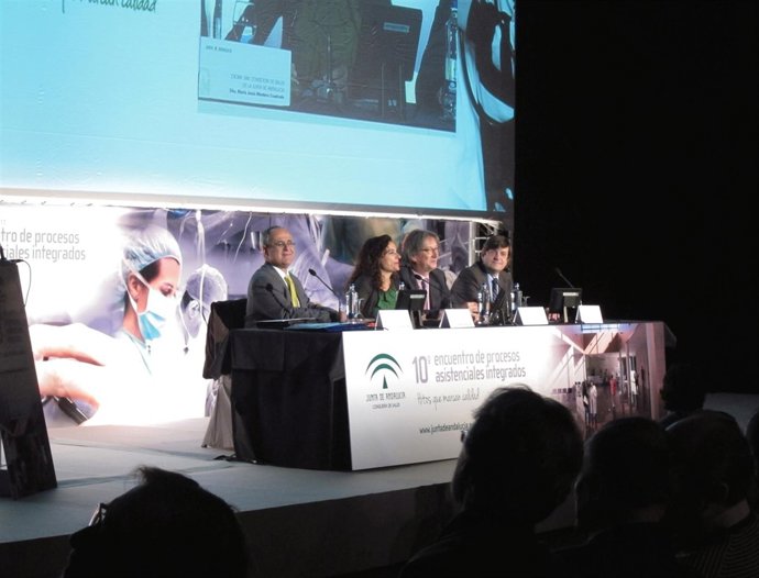 José Luis Rocha, María Jesús Montero, Enrique Cruz Y José Luis Gutiérrez