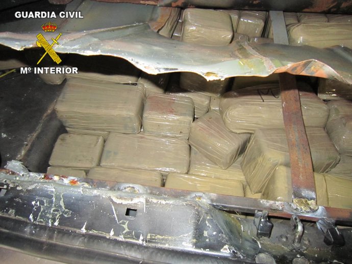 Hachís Incautado En El Puerto De Barcelona