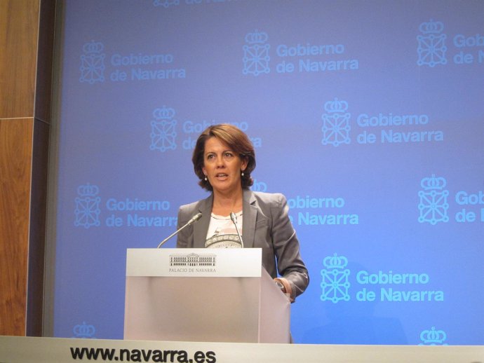La Presidenta De Navarra, Yolanda Barcina.