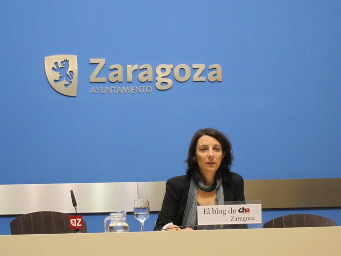 Leticia Crespo En La Sala De Prensa Del Ayuntamiento