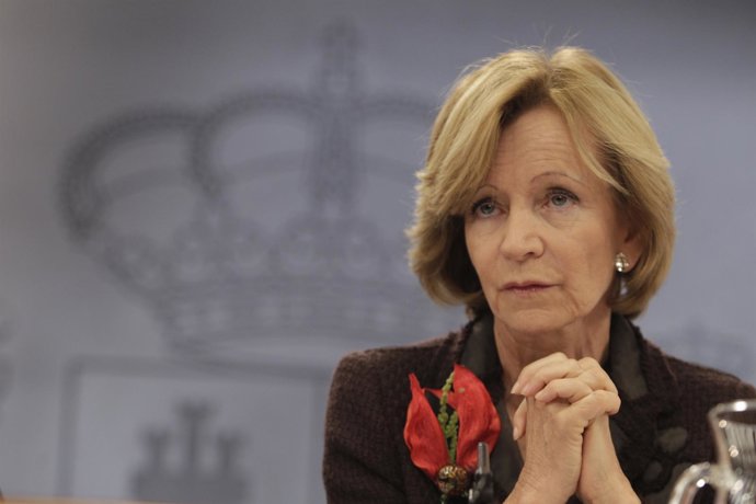 Vicepresidente Económica Del Gobierno En Funciones, Elena Salgado