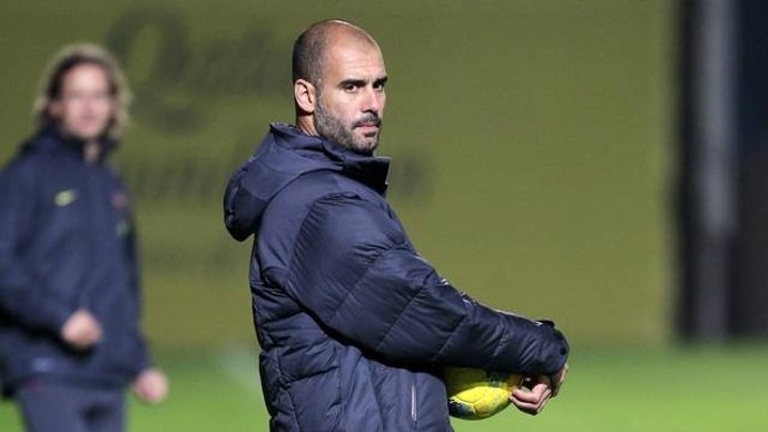 El Entrenador Del FC Barcelona, Pep Guardiola
