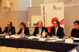 Herrera En La Reunión Con El Centro Especial De Aspanias