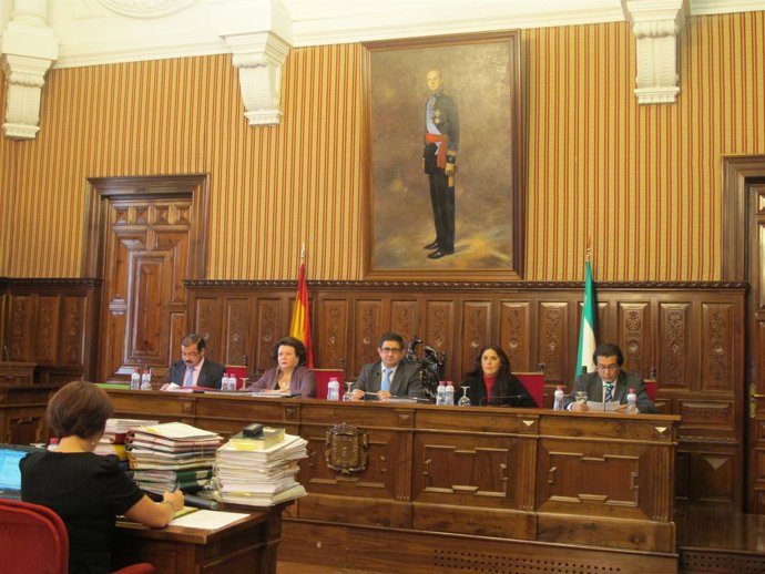 Pleno De La Diputación Adonde Se Han Aprobado Los Presupuestos Para 2012